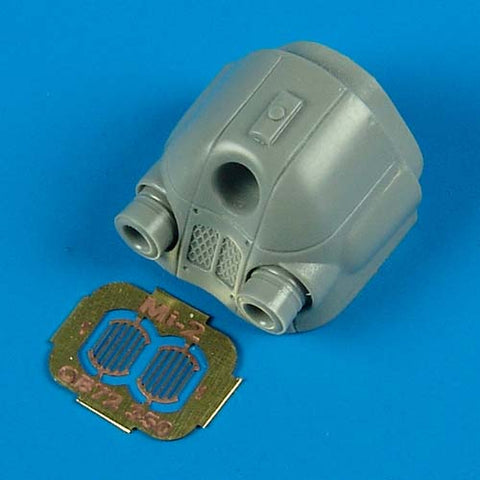 クイックブースト 72350 1/72 ミル Mi-2 ホップライト エアインテイク(ホビーボス用)