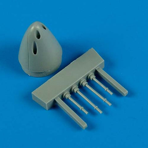 クイックブースト 72393 1/72 F9F-2 パンサー 機首と20mm機関砲砲身(ホビーボス用)