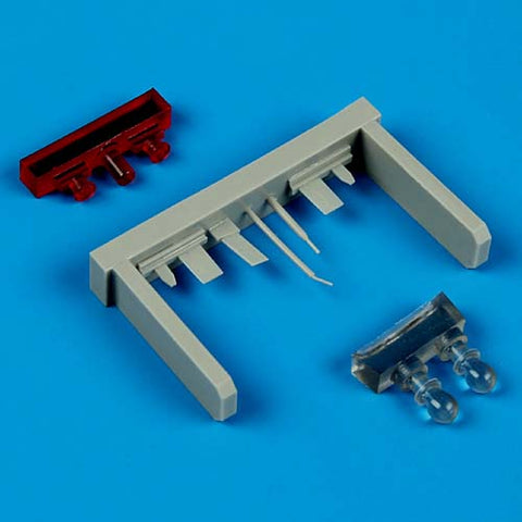 クイックブースト 72415 1/72 F-102A デルタダガー 胴体用アンテナとアクセサリー(MENG用)