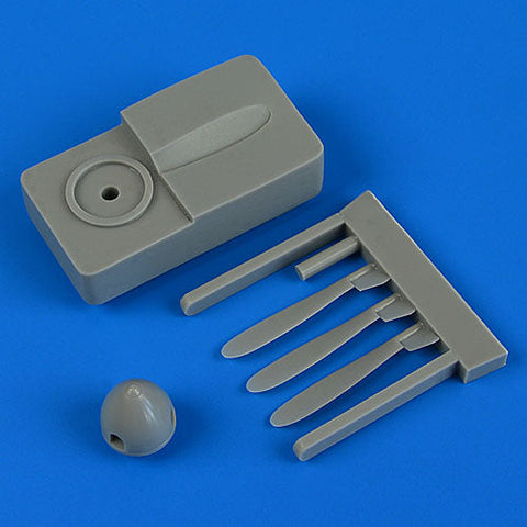 クイックブースト 72524 1/72 ラボーチキン La-7 プロペラ&スピナー(エデュアルド用)