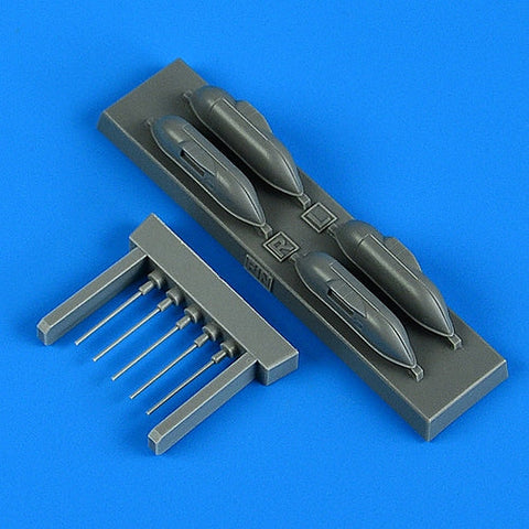 クイックブースト 72661 1/72 Bf109G-6/R6 カノンポッド(ファインモールド用)