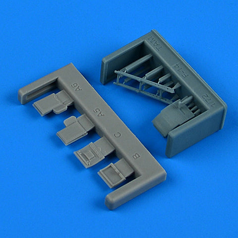 クイックブースト QB72 734 1/72 F-14 トムキャット ラダー (オープン) (タミヤ用)
