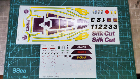 カレドモデル QS001 1/24 ジャガー XJR-9LM ル・マンモデル(デカール 24084)タミヤ用