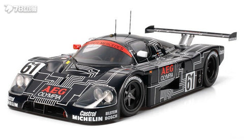 カレドモデル QS002 1/24 ザウバー・メルセデス C9 ル・マン・サーキット フラワーデカール 24310 (タミヤ用)