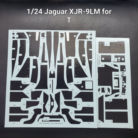 カレドモデル QS004 1/24 ジャガー XJR-9LM ル・マン カーボンファイバーデカール 24084 (タミヤ用)