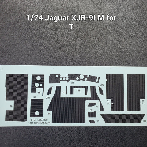 カレドモデル QS004 1/24 ジャガー XJR-9LM ル・マン カーボンファイバーデカール 24084 (タミヤ用)