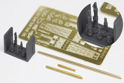 レインボーモデル Rb3584 1/350 日本海軍 戦艦用デリックセット4(長門型用)