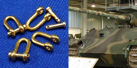 RBモデル 77107 1/35 汎用シャックル (4本入り)