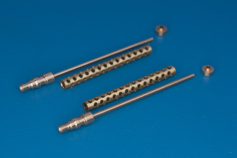 RBモデル 32AB03 1/32 ドイツ 7,92mm ドイツ MG 17 機関銃 Bf 109, Bf 110, Fw 190, Ju 87, Ju 88C, He 111, Do 17/215, Fw 189, 他 2本入り