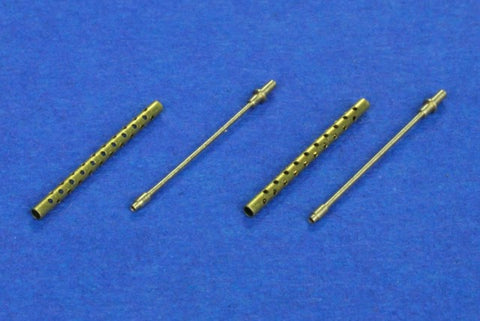 RBモデル 48AB01 1/48 0.5インチ M2 ブローニング 航空機用 銃身 2本入り