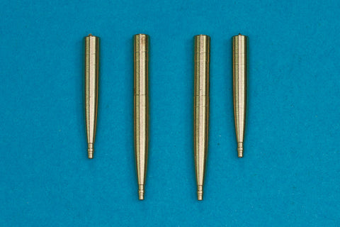 RBモデル 48AB11 1/48 4 x イスパノ・スイザ 20mm航空機関砲 銃身スピットファイア "wing E & C"用