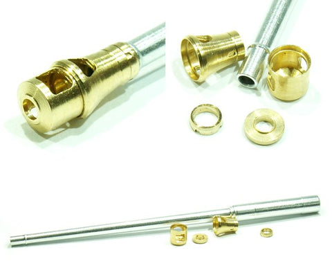 RBモデル 48B14 1/48 キングタイガー・ヤークトパンサー 後期型砲身 88mm KwK 43/3 L/71