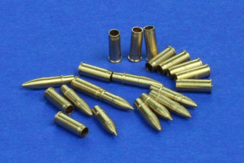 RBモデル 48P02 1/48 7.5cm KwK 37 & StuK 37 L/24 IV 号戦車(A, C, D, E, F型) & III号戦車 (N型) & SdKfz. 233 & SdKfz. 234/3 "シュツンメル"砲弾(3 x armour-piercing shell 3 x high-explosive anti-tank shell 3 x high-explosive shell, 12 x shells)
