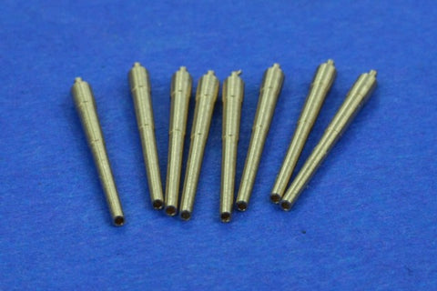 RBモデル 700L03 1/700 38cm/52口径砲、SK C/34 ビスマルク、テルピッツ主砲 8本入