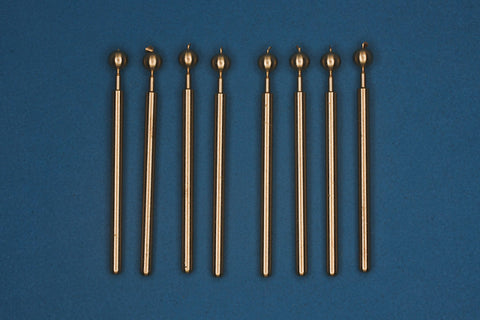 RBモデル 72AB14 1/72 0.5インチ(12.7mm) 銃身、P-47サンダーボルト搭載 ブローニング機関銃用 8本入