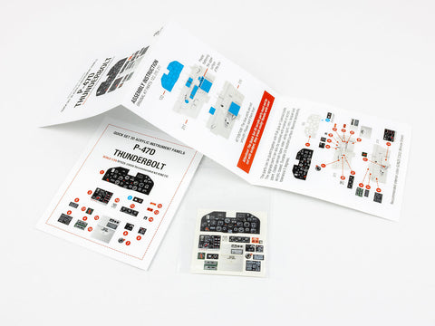 レッドフォックススタジオ RFSQS-24006 1/24 P-47D サンダーボルト(キネティック用)