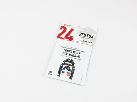 レッドフォックススタジオ 24036 1/24 フォッケウルフ Fw 190A-6 (エアフィックス用)