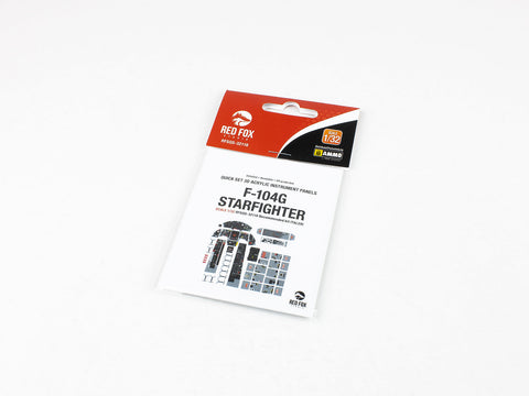 レッドフォックススタジオ RFSQS-32118 1/32 F-104G スターファイター (イタレリ用)