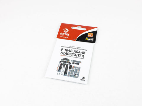 レッドフォックススタジオ RFSQS-32128 1/32 F-104S ASA スターファイター (イタレリ用)
