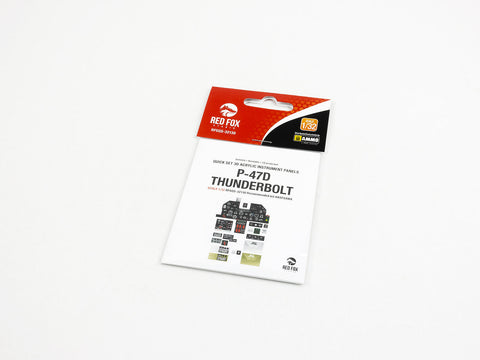 レッドフォックススタジオ RFSQS-32130 1/32 P-47D サンダーボルト (ハセガワ用)