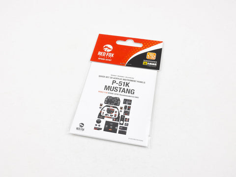 レッドフォックススタジオ RFSQS-32167 1/32 P-51K マスタング (SWS用)