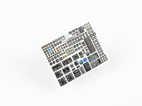 レッドフォックススタジオ RFSQS-32186 1/32 インストゥルメッツ & ゲージ セット WWIIドイツ空軍 (汎用)