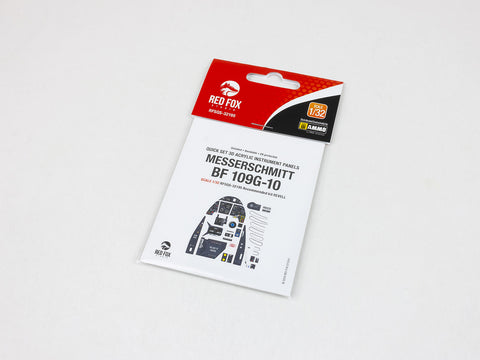レッドフォックススタジオ RFSQS-32195 1/32 メッサーシュミット Bf 109G-10 (レベル用)