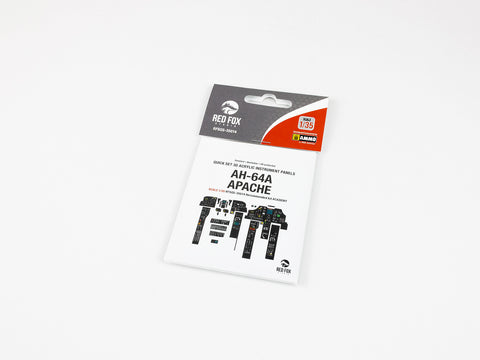 レッドフォックススタジオ RFSQS-35014 1/35 AH-64 A アパッチ (アカデミー用)
