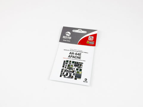 レッドフォックススタジオ RFSQS-35025 1/35 AH-64E アパッチ (タコム用)