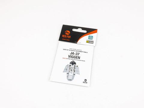レッドフォックススタジオ RFSQS-48025 1/48 サーブ JA-37 ヴィゲン(イタレリ用)