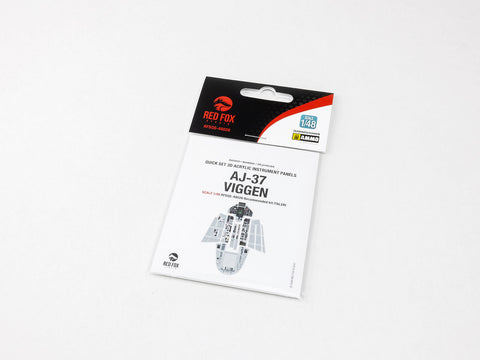 レッドフォックススタジオ RFSQS-48026 1/48 サーブ AJ-37 ヴィゲン(イタレリ用)