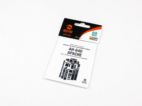 レッドフォックススタジオ RFSQS-48035 1/48 AH-64D アパッチロングボウ(ハセガワ用)