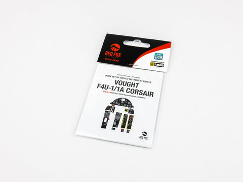 レッドフォックススタジオ RFSQS-48062 1/48 ヴォート F4U-1/1A コルセア(タミヤ用)