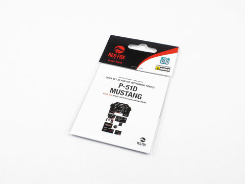 レッドフォックススタジオ RFSQS-48078 1/48 P-51D-5 マスタング(モンモデル用)