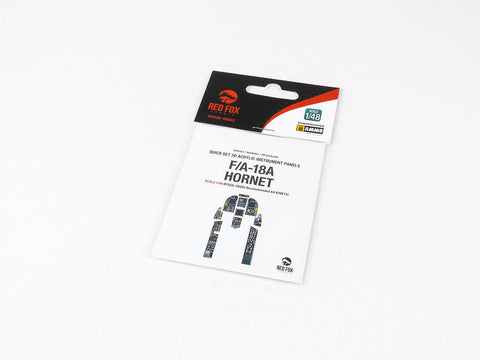レッドフォックススタジオ RFSQS-48083 1/48 F/A-18A ホーネット(キネティック用)