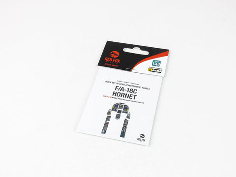レッドフォックススタジオ RFSQS-48085 1/48 F/A-18C ホーネット(キネティック用)