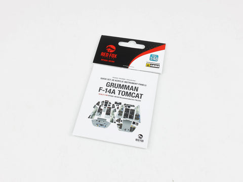レッドフォックススタジオ RFSQS-48160 1/48 F-14A トムキャット(全側壁付き)(イタレリ用)