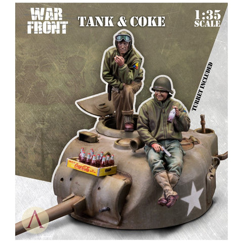 スケール75 SW35-027 1/35 アメリカ 戦車兵&コーラ
