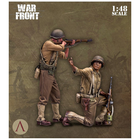 スケール75 SW48-009 1/ 48 アメリカ軍歩兵セット(2体)