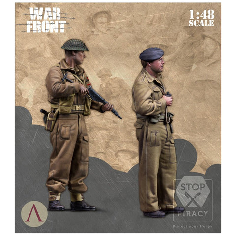スケール75 SW48-010 1/ 48 イギリス軍セット(2体)