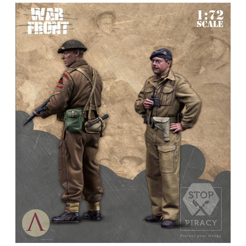 スケール75 SW72-010 1/72 イギリス軍セット(2体)