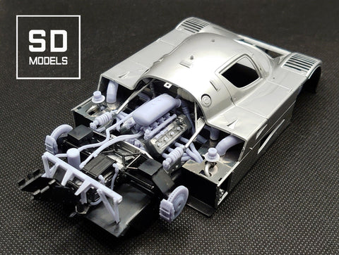 SDモデル SD-M02 1/24 ザウバー メルセデス C9 1989LM 追加パーツ タミヤ対応