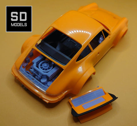 SDモデル SD-P05+1 1/24 ポルシェ934 【タミヤ組込み・エンジン】 追加パーツ タミヤ対応