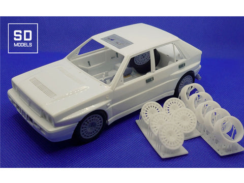 SDモデル SD-L02+2 1/24 デルタ16V 【89-91モンテカルロ・ターマック】 追加パーツ ハセガワ対応