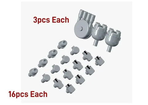 SDモデル SD-X04 1/24 レーシングパーツセットC 【エンジン部品/バッテリ/水タンク/ホイールナット/エアジャッキ】