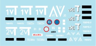 スターデカール 35-904 1/35 イスラエル AFV #1 M548弾薬運搬車