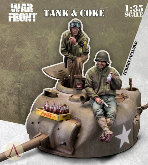 スケール75 SW35-027 1/35 アメリカ 戦車兵&コーラ