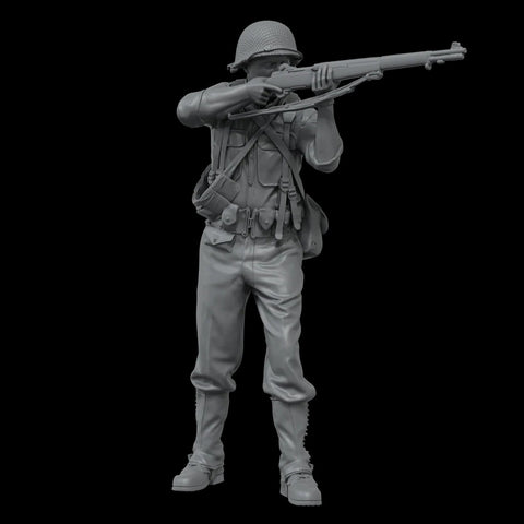 スケール75 SW72-009 1/72 アメリカ軍歩兵セット(2体)