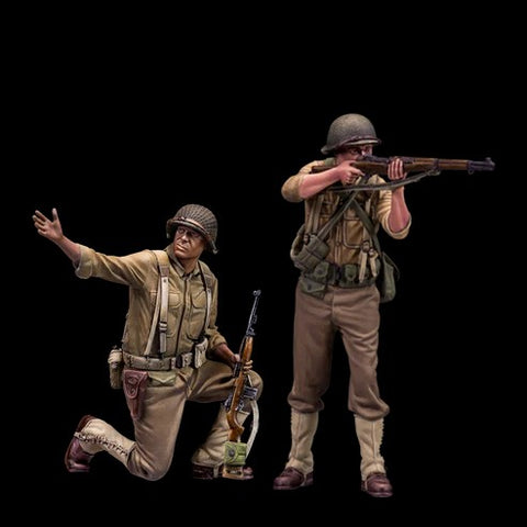 スケール75 SW72-009 1/72 アメリカ軍歩兵セット(2体)