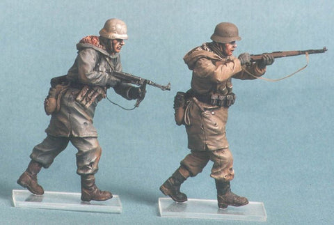 タンクモデル T-35029 1/35 ドイツ歩兵 SSハリコフ, 冬 1943 2体
